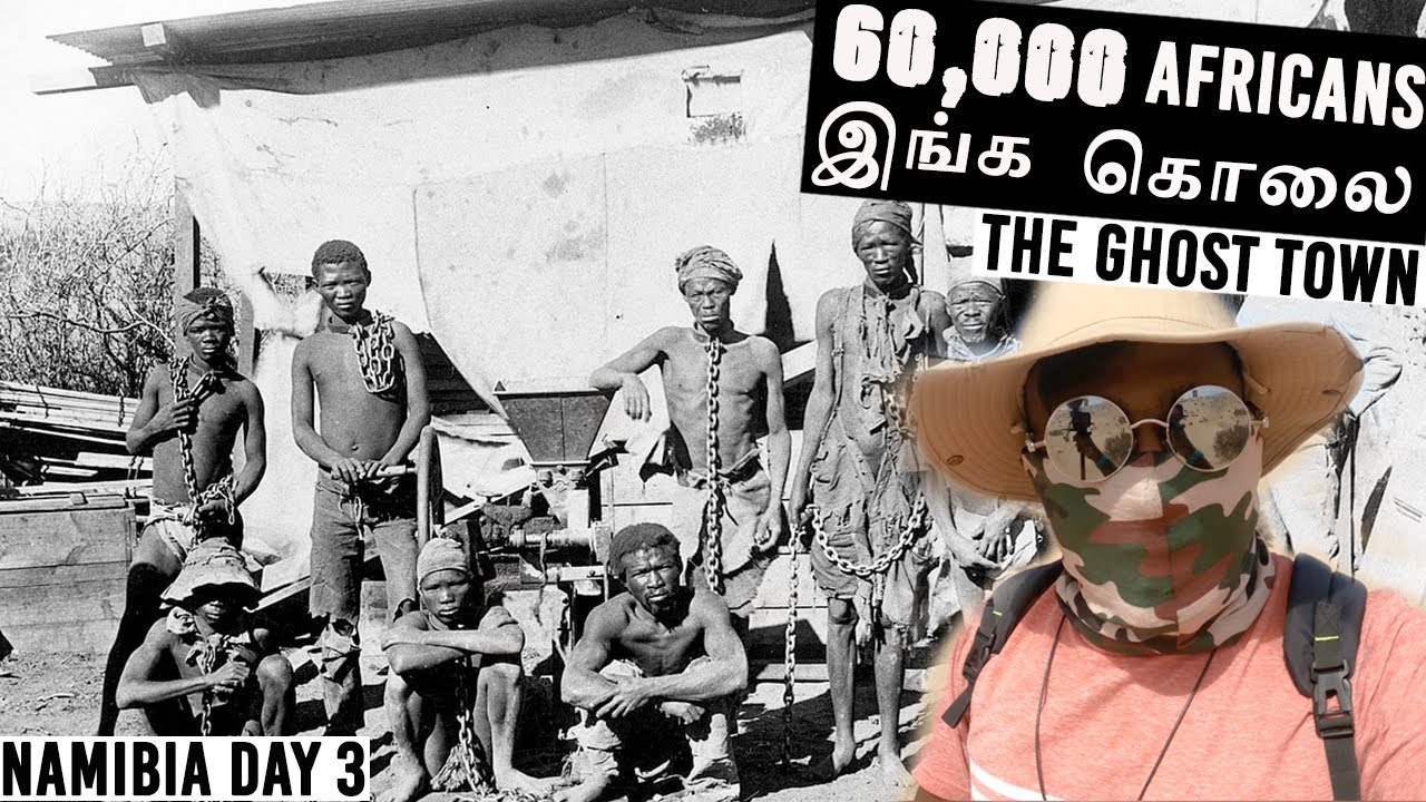 NAMIBIAவின் ரத்த சரித்திரம், Blood Diamond பாலைவனம்,kolmanskop EP-3 #தமிழ்vlog
