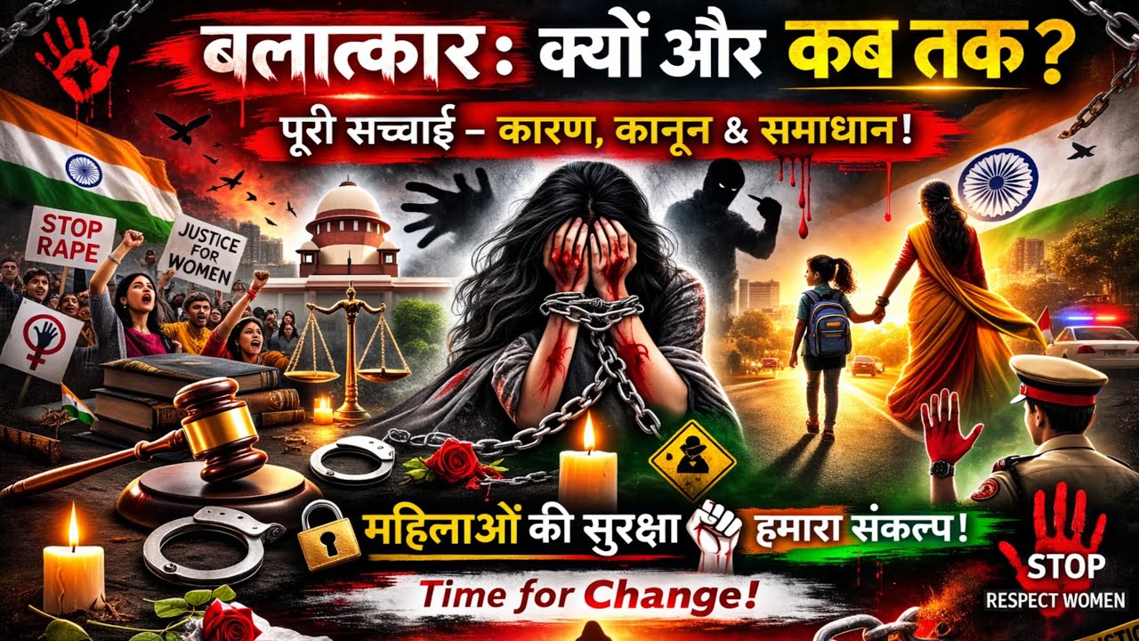 बलात्कार: कब रुकेगा यह अत्याचार?😡जिम्मेदार कौन – समाज, कानून या हम?..#live#pramodbartala #SVRJBrand
