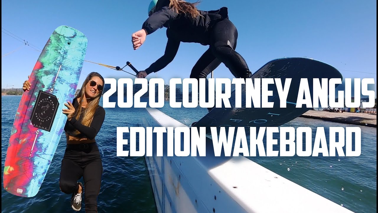2020 COURTNEY ANGUS EDITION WAKEBOARD