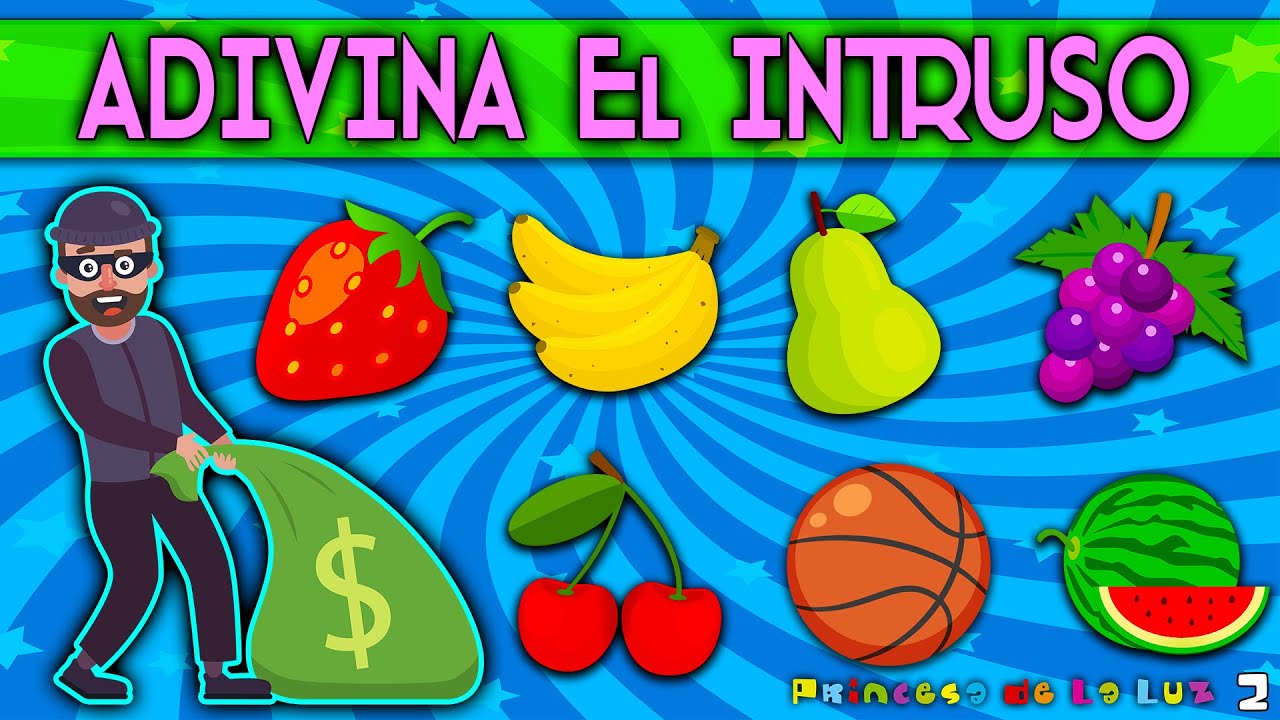 ENCUENTRA EL INTRUSO 🔷 Encuentra El IMPOSTOR 🔸 JUEGOS Visuales NIVEL FÁCIL 🚨 PASATIEMPOS DIDÁCTICOS