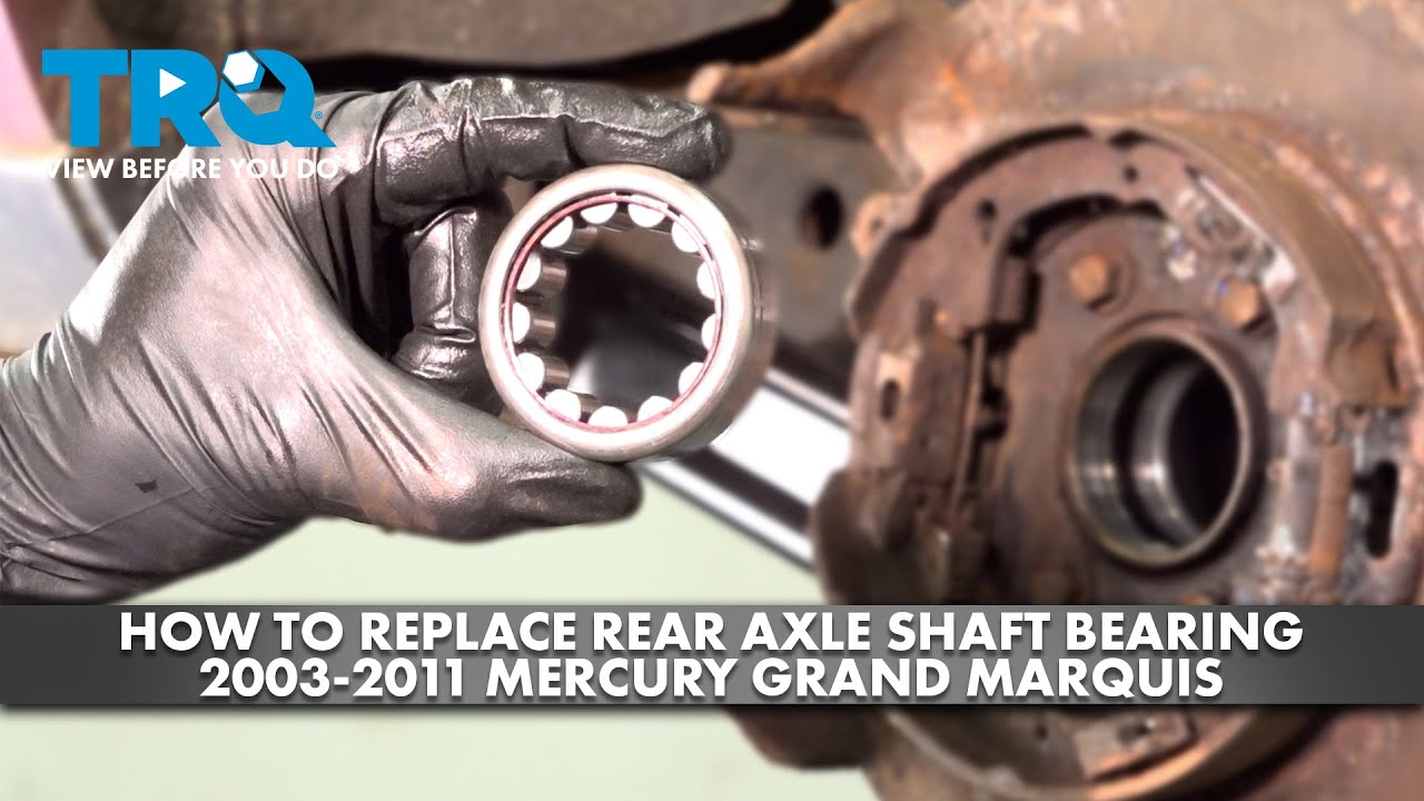 Как заменить подшипник вала задней оси Mercury Grand Marquis 2003-2011