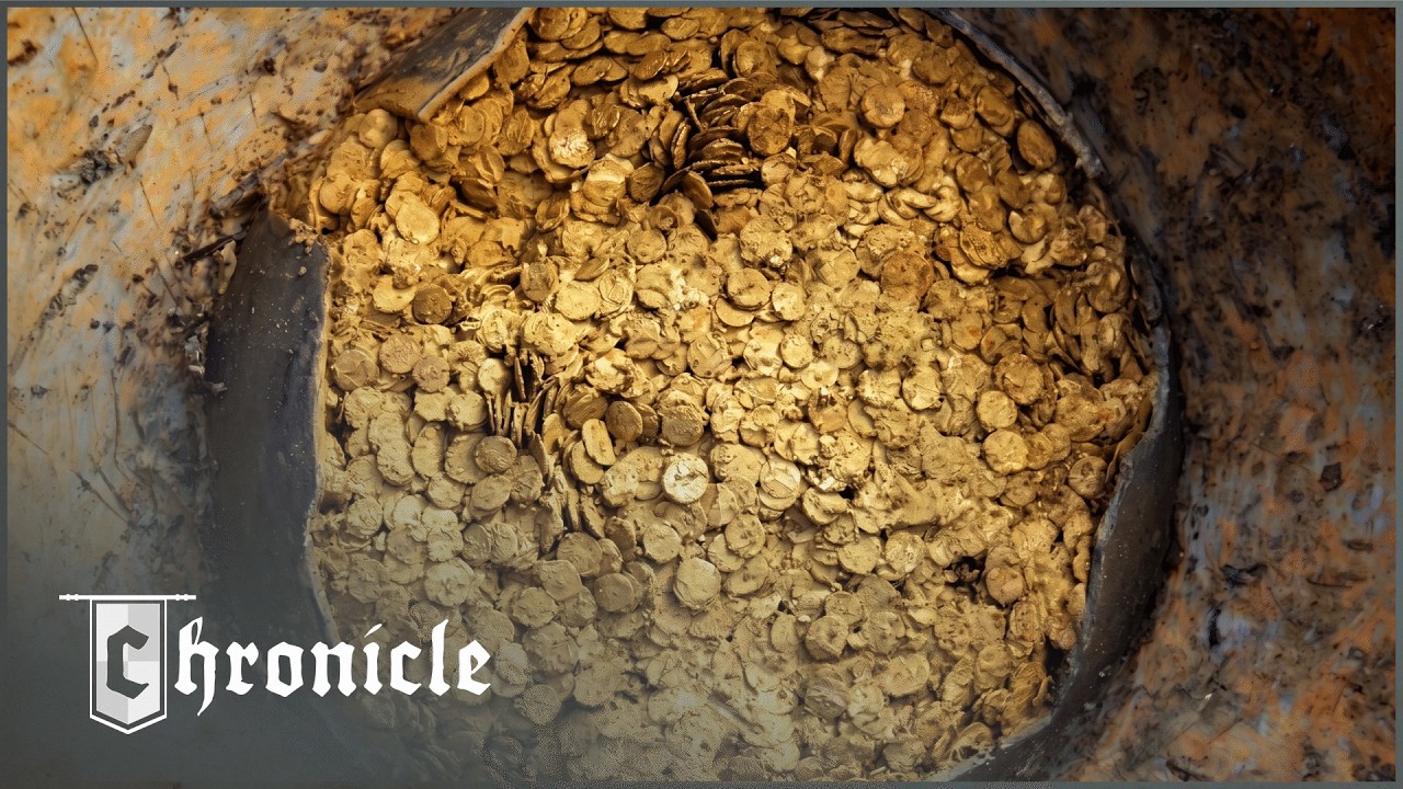 Archeologists Investigate The Largest Roman Coin Collection Ever Discovered In Britain