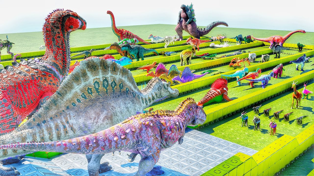 New Dinos (Sep 2025)🦖 VS All ARK Dinosaurs, Boss & Godzilla