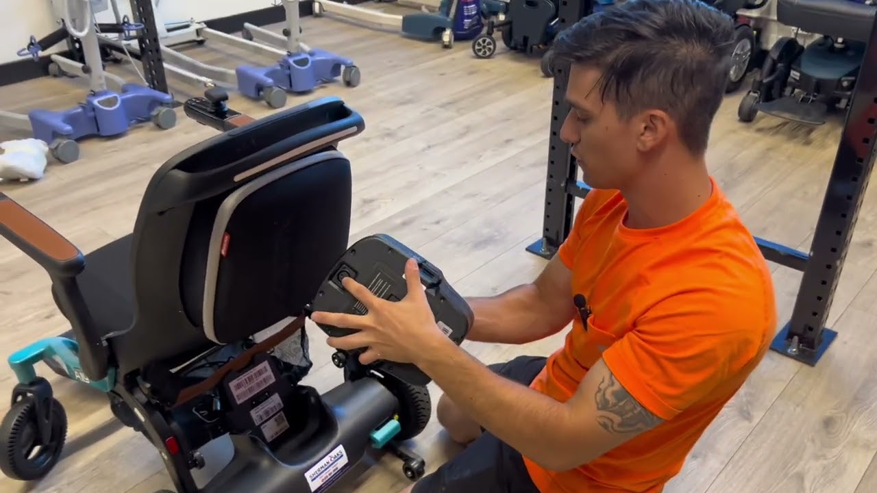Golden Ally Electric Folding Wheelchair - In Depth Demonstration
