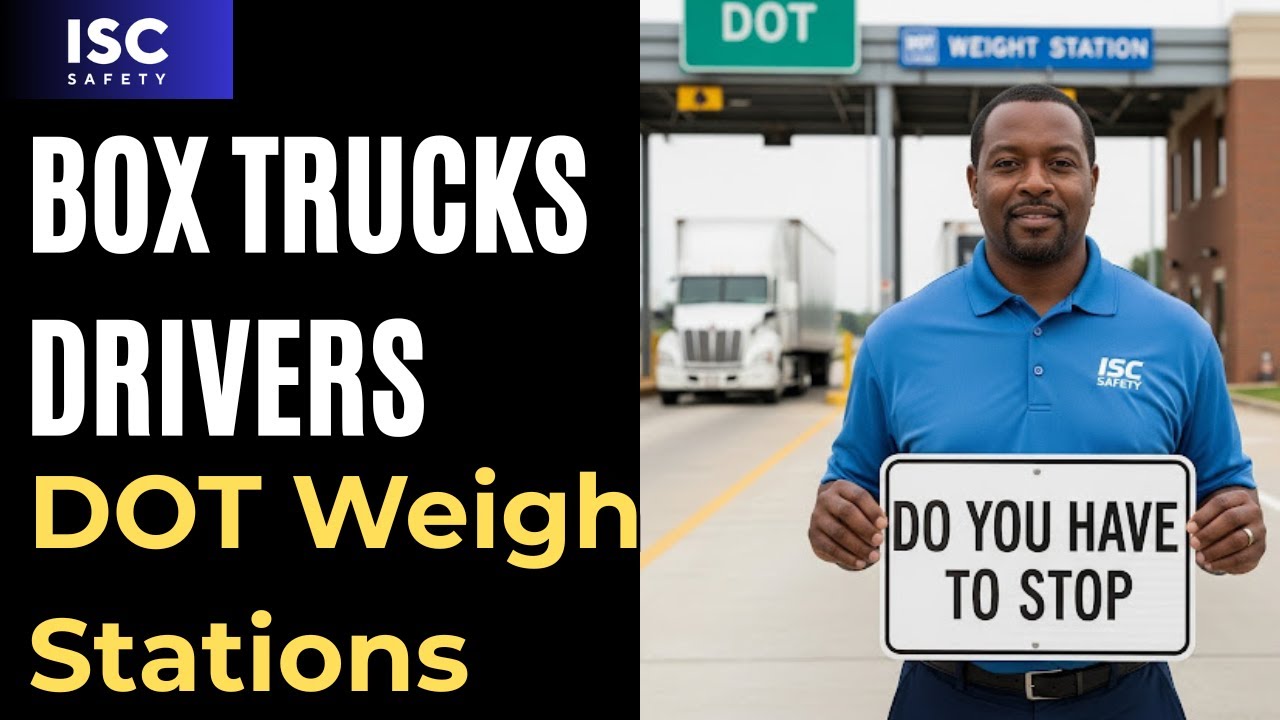 Box Trucks & Weigh Stations: Know the Rules to Avoid Fines  #trucking #cdl  #boxtruckbusiness