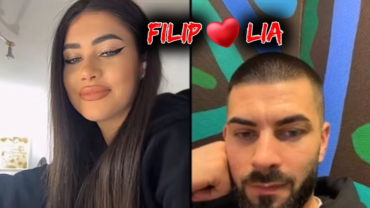 Lia și FILIP ❤️ ... Lia își face unghiile ❤️Filip pe la cafenea Casa Iubirii Live .