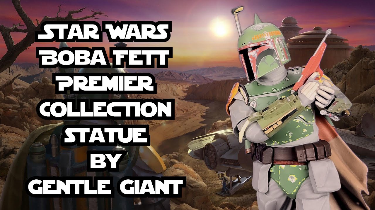Boba Fett Premier Collection Statue by Gentle Giant | Convention Exclusive #517 of 1000