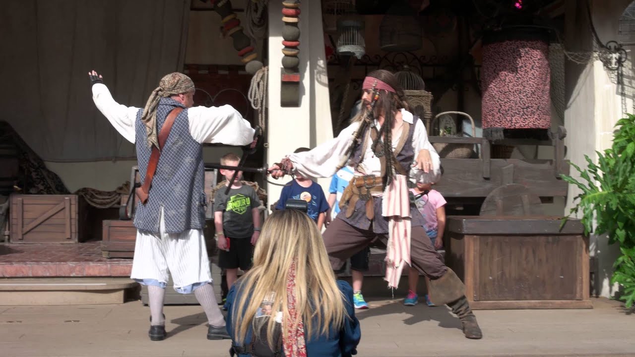 Disney World 4K UHD - Captain Jack Sparrow's Pirate Tutorial - Samsung NX1 - 2160p
