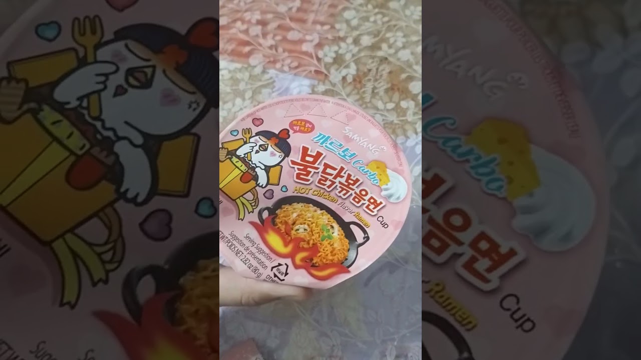 carbonara buldak ramen 😋