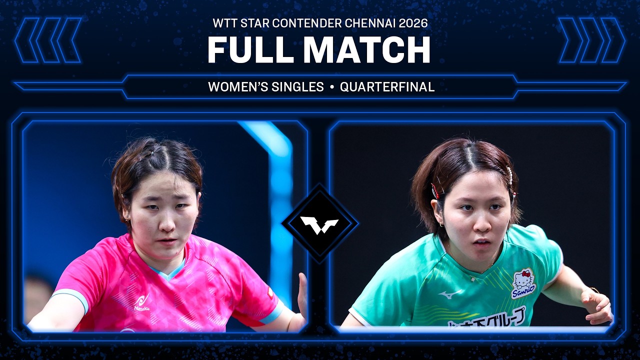 FULL MATCH | Lee Eunhye Vs Miu Hirano | WS QF | #WTTChennai 2026