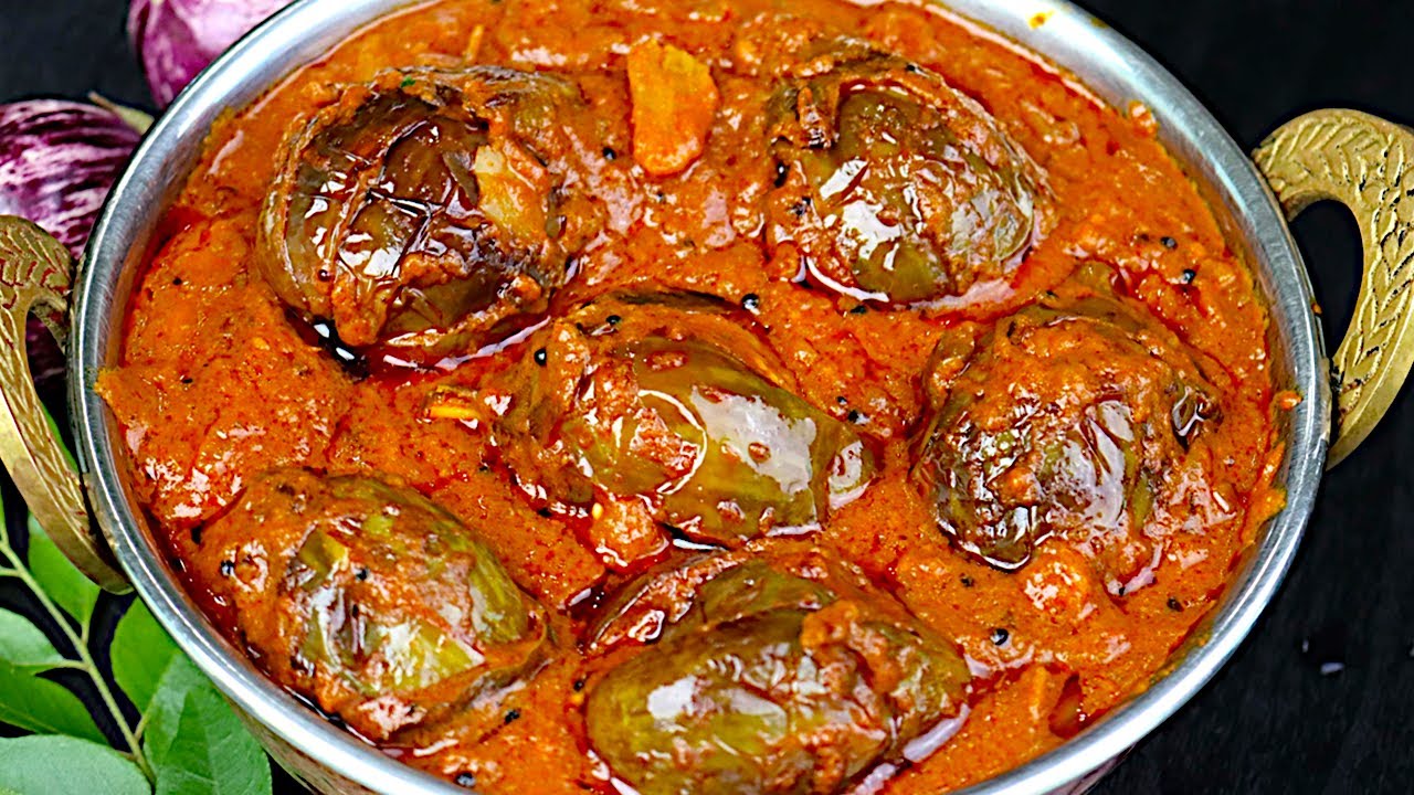 Масляное карри с баклажанами очень вкусное и легкое в приготовлении. 👌😋 | ennai kathirikai kulamb...