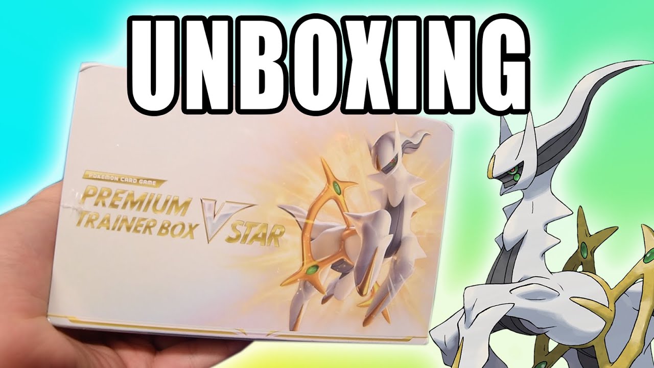 Opening the VSTAR Premium Trainer Box!