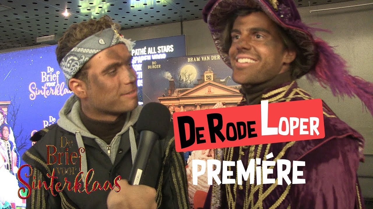 De Rode Loper bij de Première van 'De Brief voor Sinterklaas' met Lieke van Lexmond en Aad van Toor