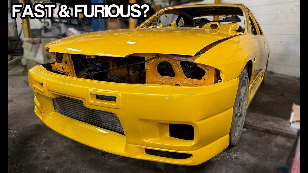 Nissan Skyline Gets A Custom Colour Respray!
