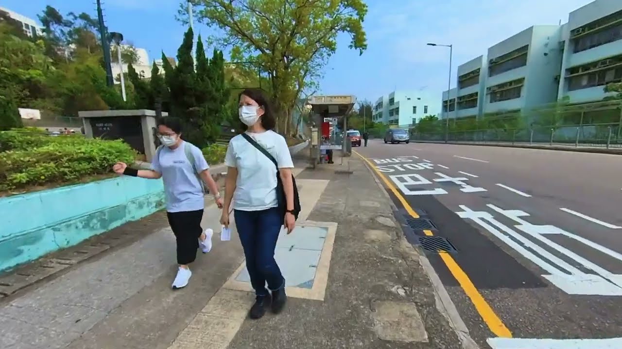 葵青區【今日的 City Walk🚶🏻‍♂️】 下午悠閒漫步荔景山路前程荔枝角公園方向 2026年3月記錄 HongKong🇭🇰荔景
