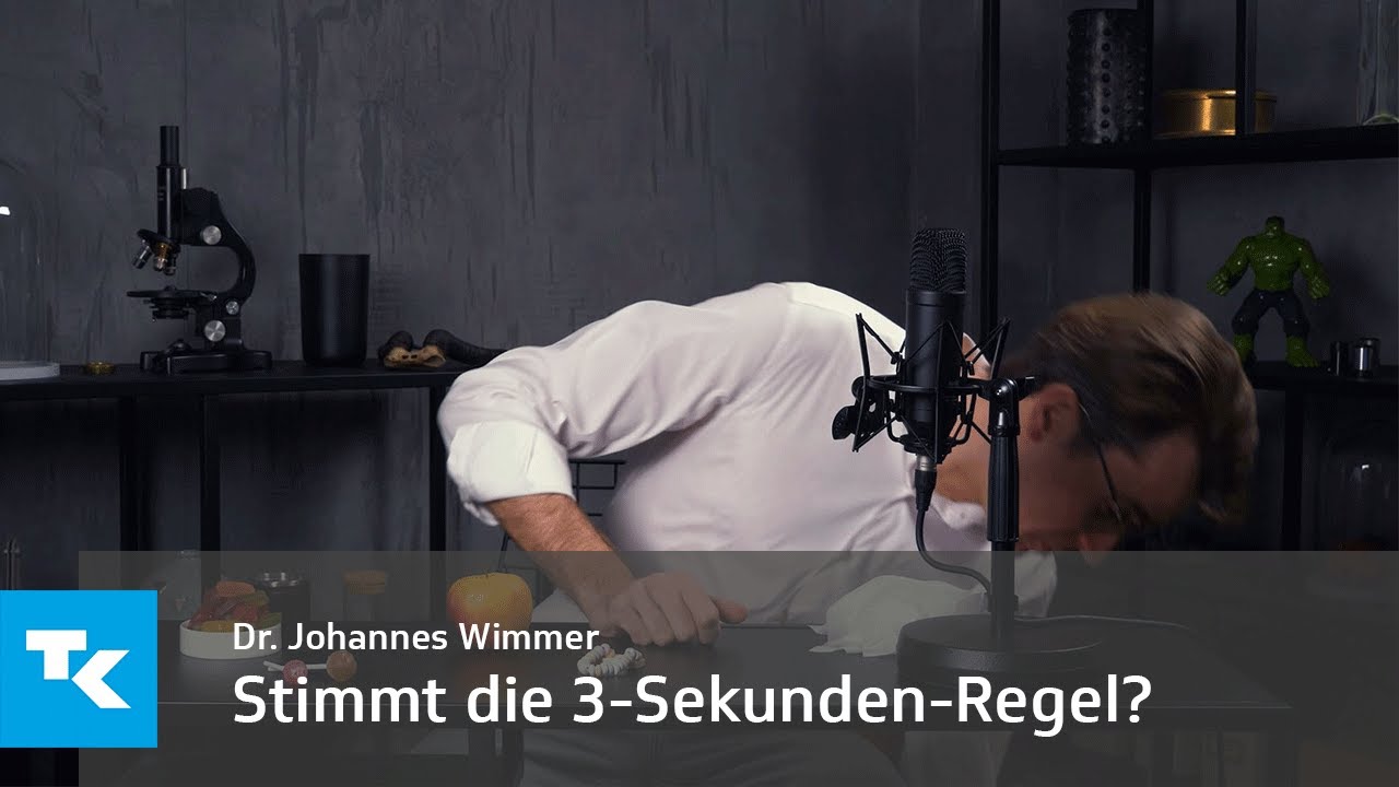 Stimmt die 3-Sekunden-Regel? I Dr. Johannes Wimmer