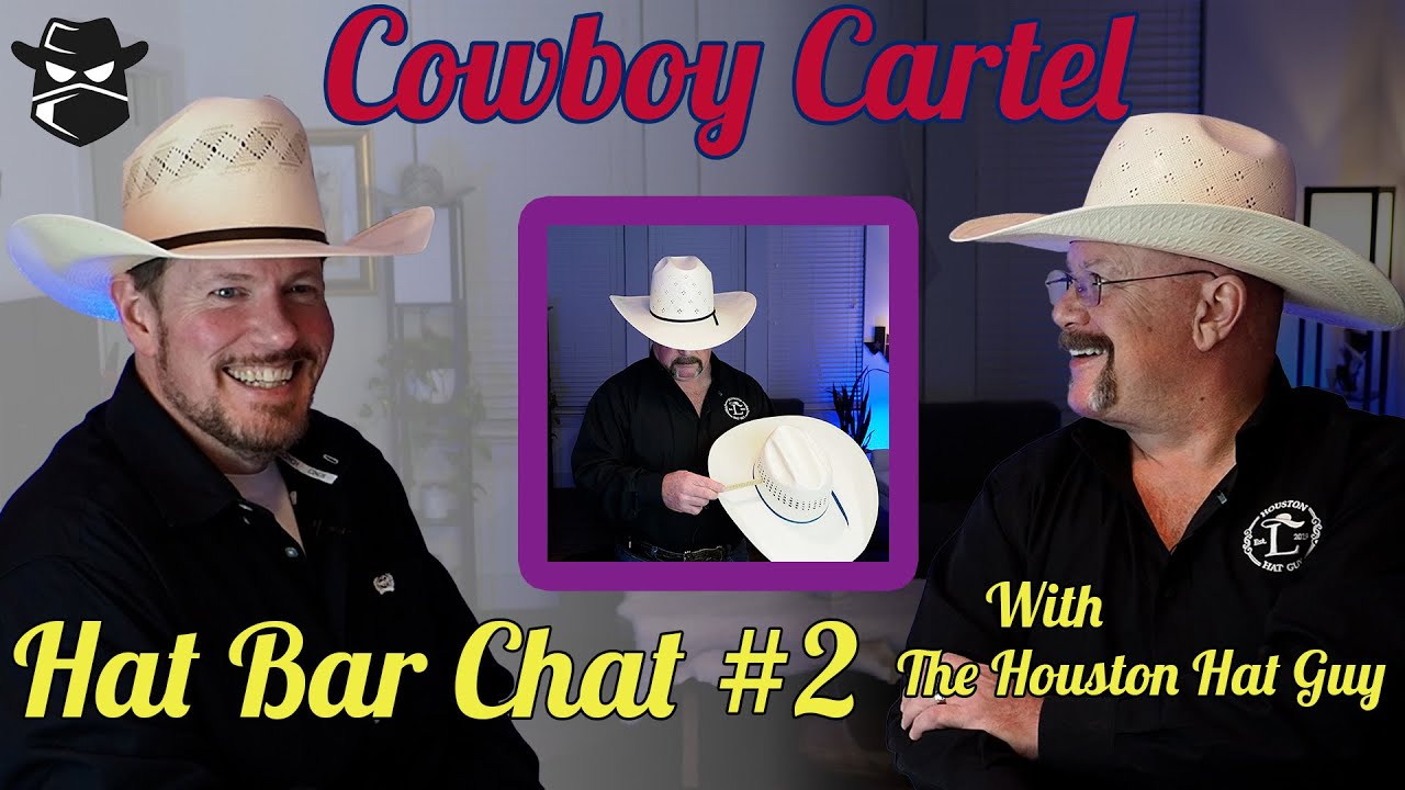 Hat Bar Chat Ep. 2: Houston Hat Guy Interview + Live Shaping Demo | Cowboy Hat Shaping