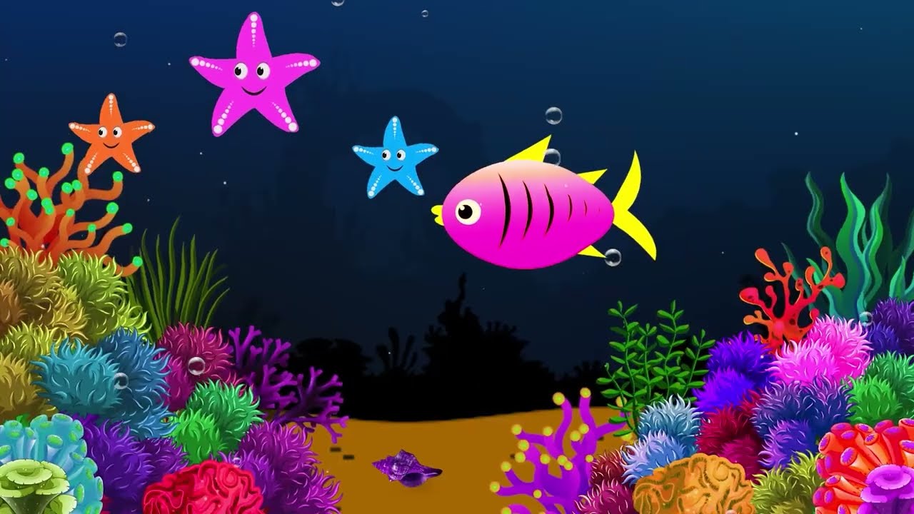 White Noise Instantly Sleep Music 🎶 Undersea Animation 💦 Baby Lullaby for Deep Sleep 😴 #520