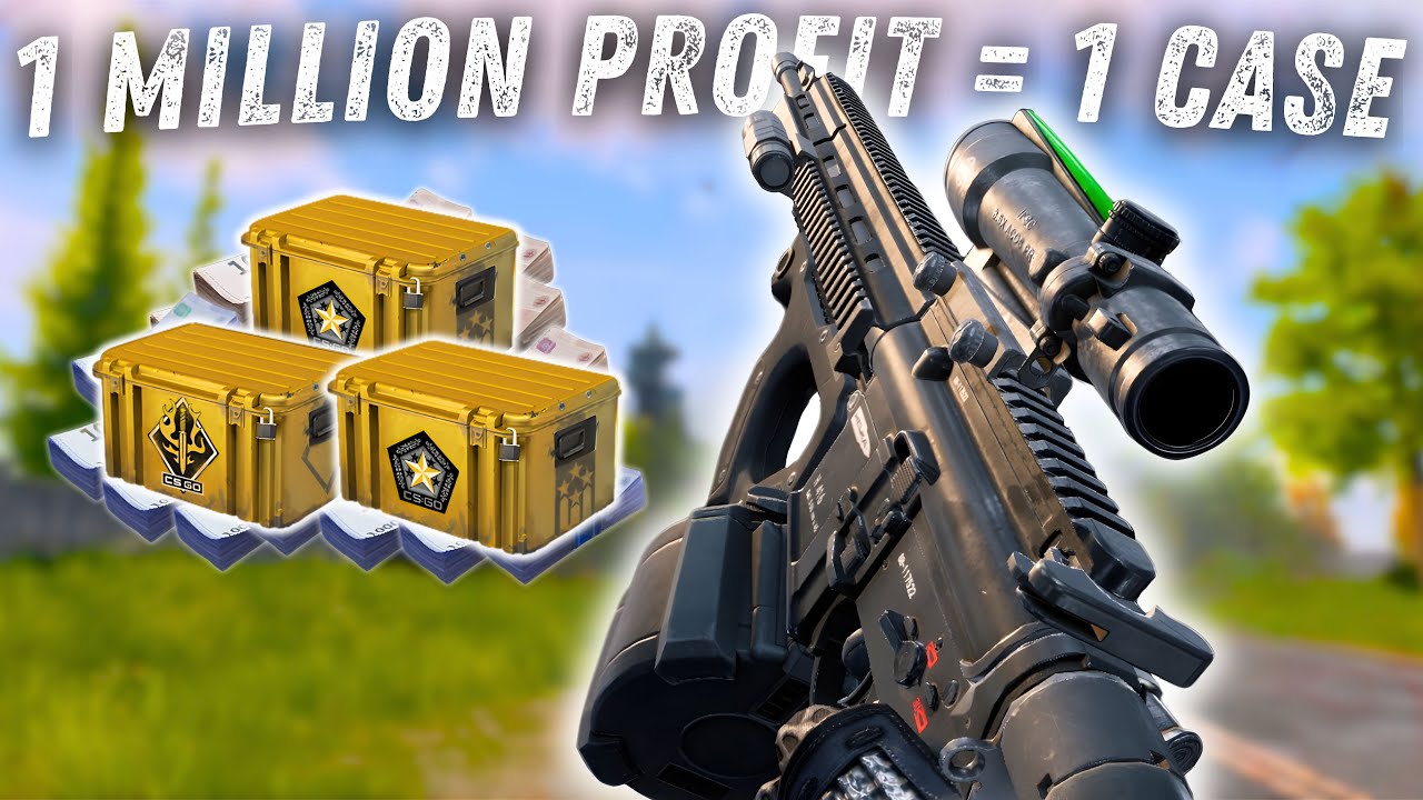 I Open a CS2 Case for Every Million I Make in Arena Breakout