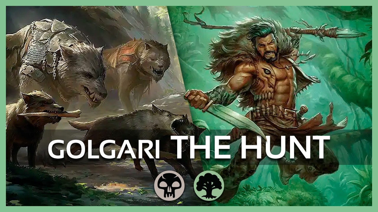 Golgari Aggro ⚡ Wolves & Humans | Standard MTGA | Bo1 | The Hobbit | A Ca&ccedil;ada!