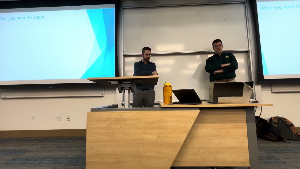 Stem Lecture Franciscan University: How to get an internship and/or job