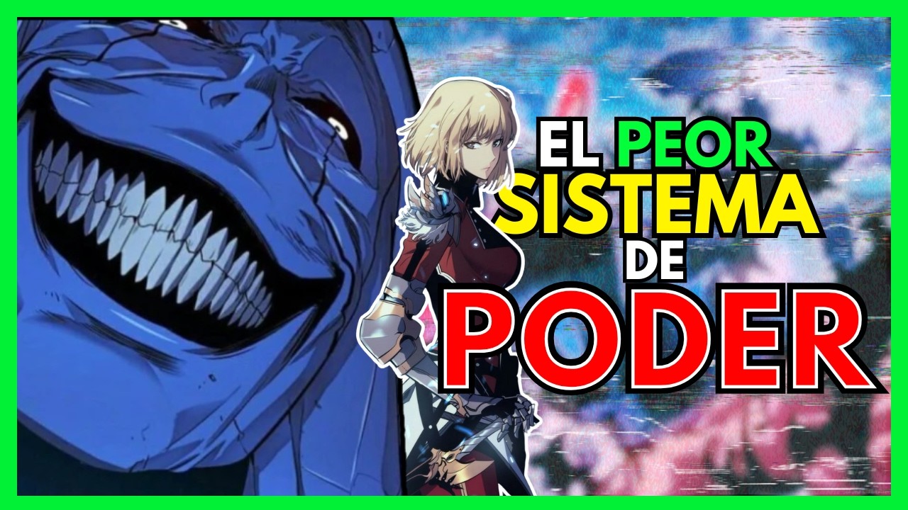 💀 Solo Leveling y su HORRIBLE SISTEMA DE PODER!!!