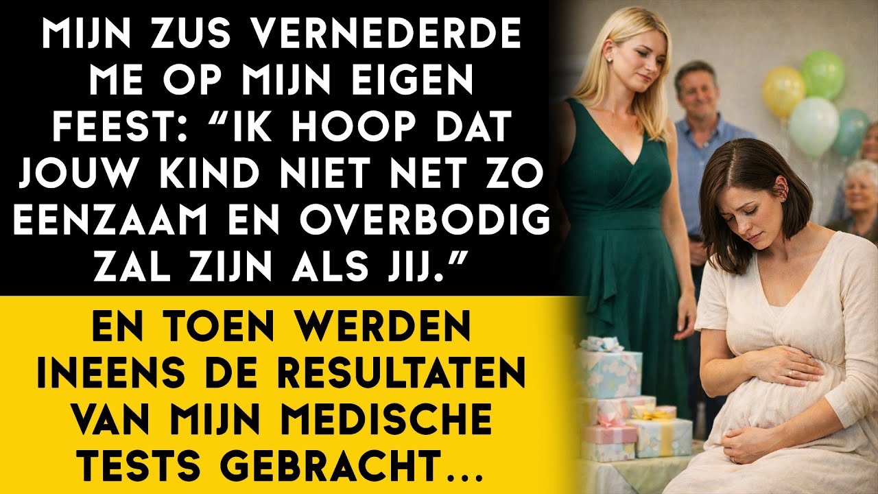 Mijn zus noemde me eenzaam en voor niemand nodig… en toen gebeurde het onmogelijke
