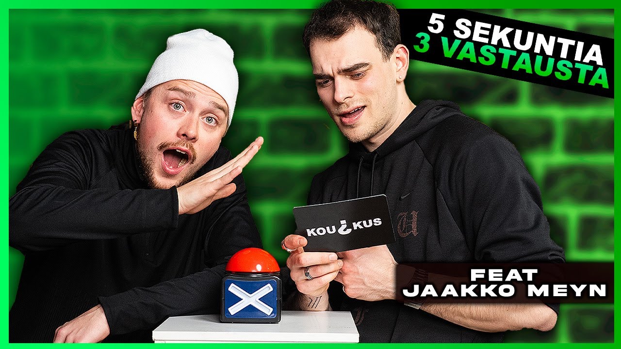 5 SEKUNTIA, 3 VASTAUSTA ft. Jaakko Meyn