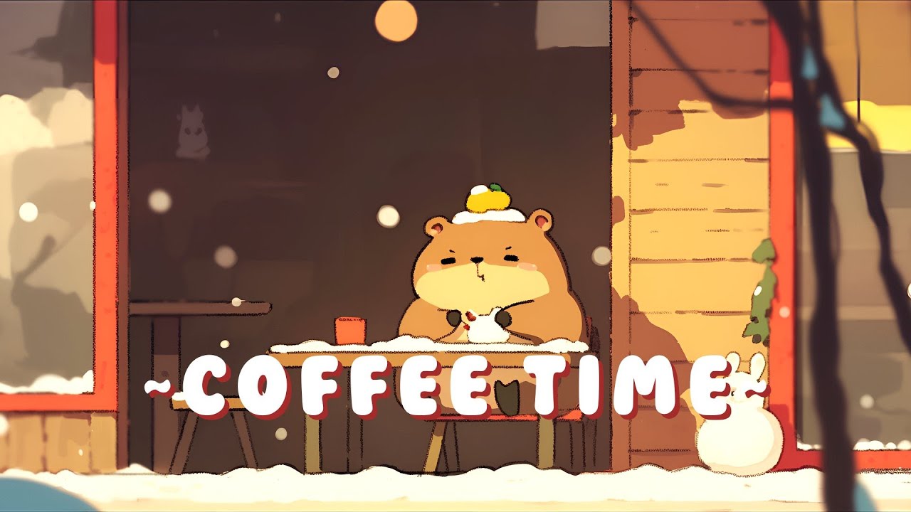 [Long Session] 24/7 Capybara Lofi Beats - Cozy Lofi Hip Hop Mix ~ Soothing Ambiance ~ 🦫 🎵 🌙