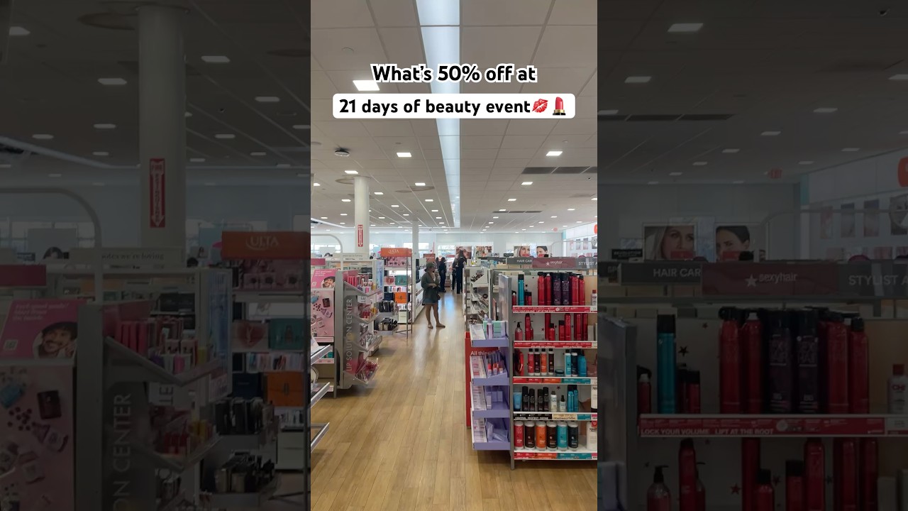 Ulta beauty&rsquo;s 21 days beauty event!!!💄@ultabeauty #shorts #youtubeshorts #makeup #skincare