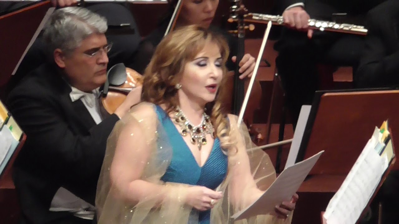 Elena Mosuc - FLAVIO MOTALLA - Canzonetta for soprano and orchestra, Frankfurt 1.12.2017