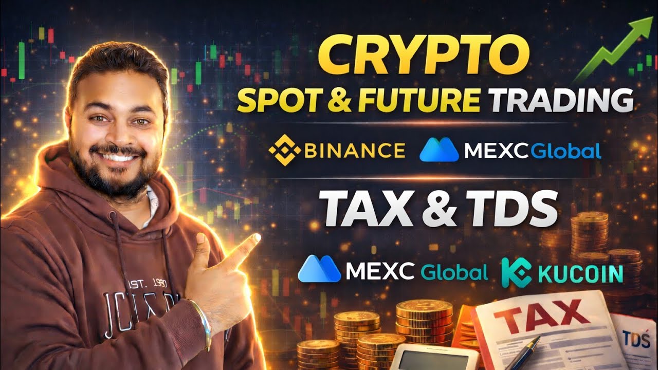 Crypto Trading Tax & TDS Explained | Spot vs Futures | India 2026 | $mudrex