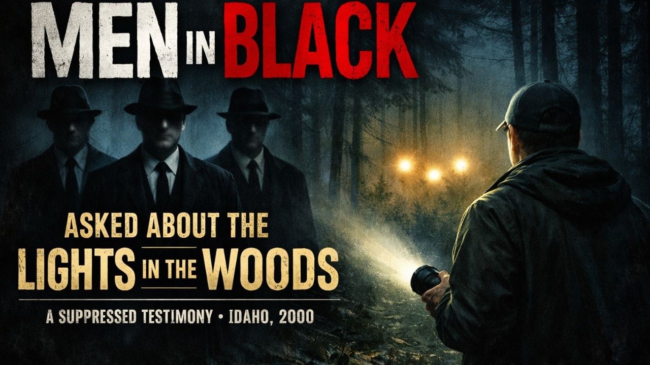 Men in Black Asked About the Lights in the Woods | A Suppressed Testimony (Idaho, 2000)