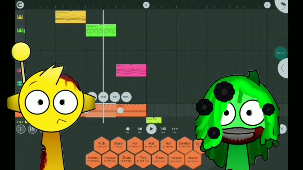 Fl studio mobile recreation of sprunki swapped