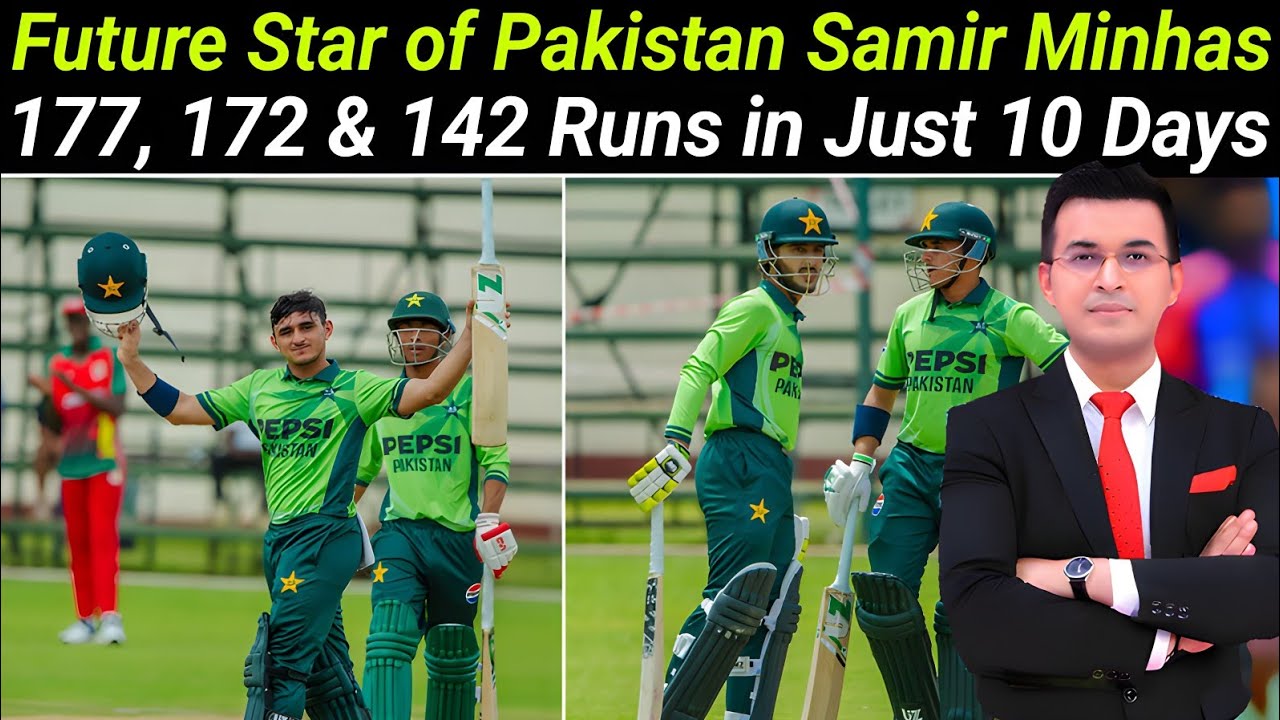 Sameer minhas brilliant Knock 142 runs against Zimbabwe | Pakistan’s Next Big Thing