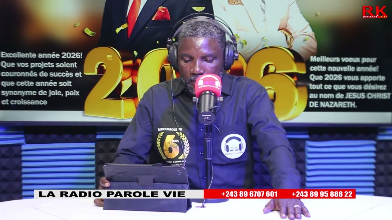 EXHOTATION A LA RADIO PAROLE VIE AVEC PAST PRINCE MAVUBA LE 03 02 2026