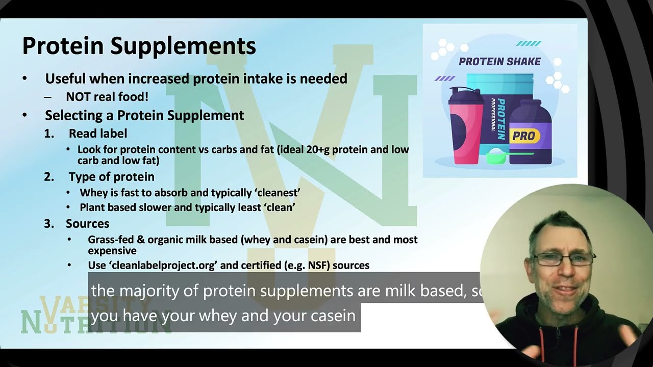 PROTEINS - Protein for Health and Performance