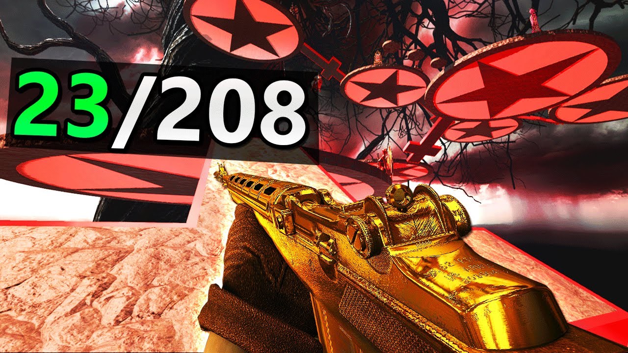 BIGGEST 208 WEAPON ZOMBIE TOWER GUN GAME - BLACK OPS 3 ZOMBIES!