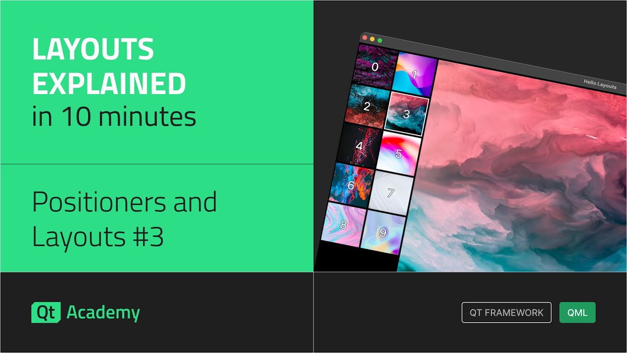 Qt Quick Layouts Explained | Positioners and Layouts #3
