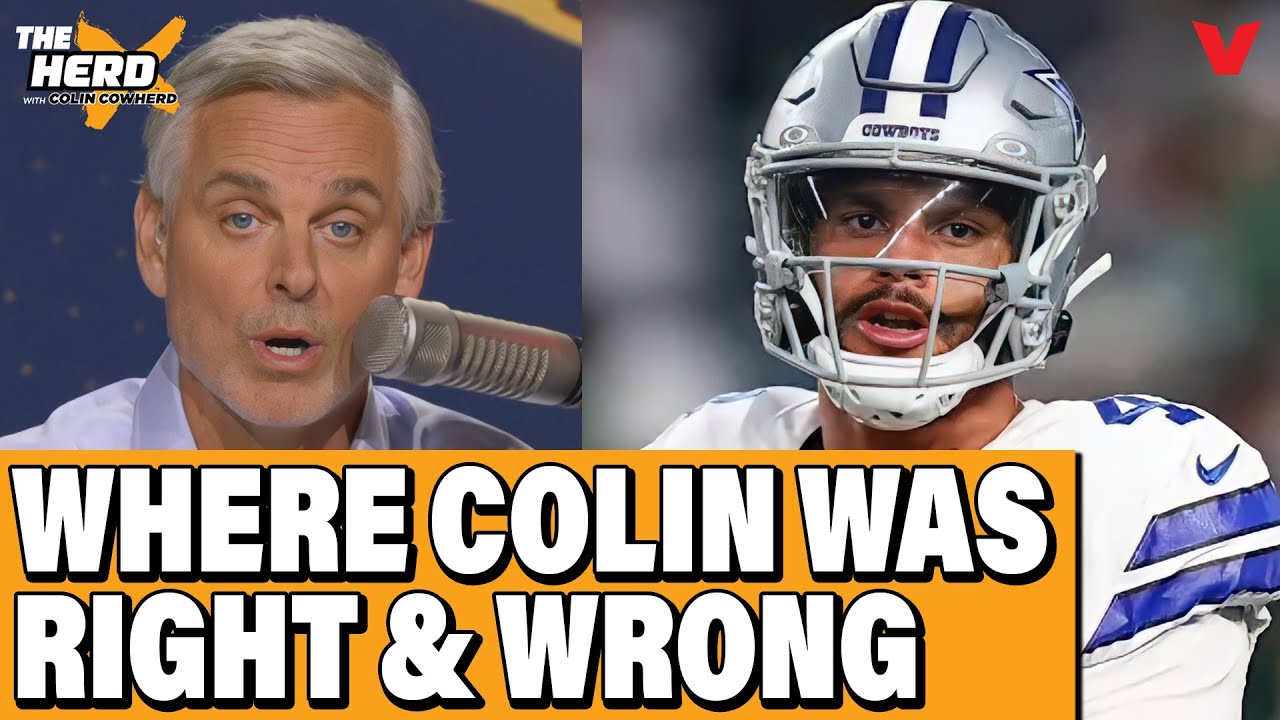 What Colin Cowherd got RIGHT & WRONG: Cowboys, Chiefs, Aaron Rodgers, Belichick | THE HERD NFL