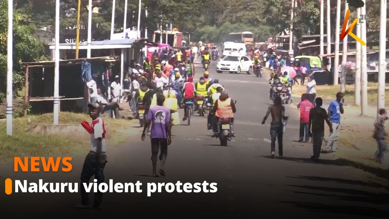 Residents of Flamingo in Nakuru engage police in violent protests