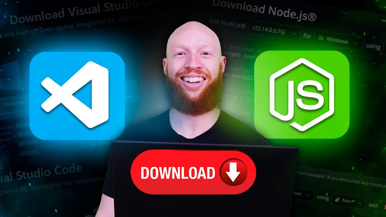Instalação do VS Code e Node JS para Desenvolvimento Full Stack (+Top Extensões)