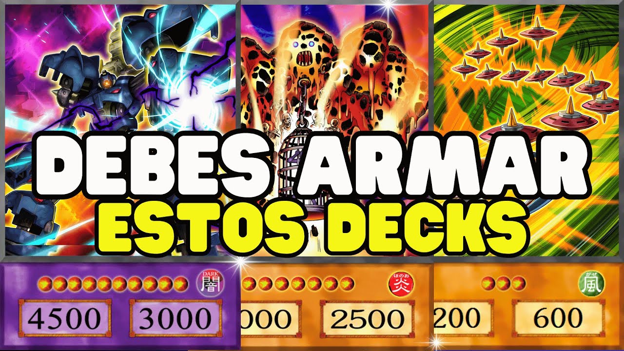 Los MEJORES Deck para INICIAR sin GASTAR MUCHO en Yu-Gi-Oh! Duel Links | JUNIO 2025