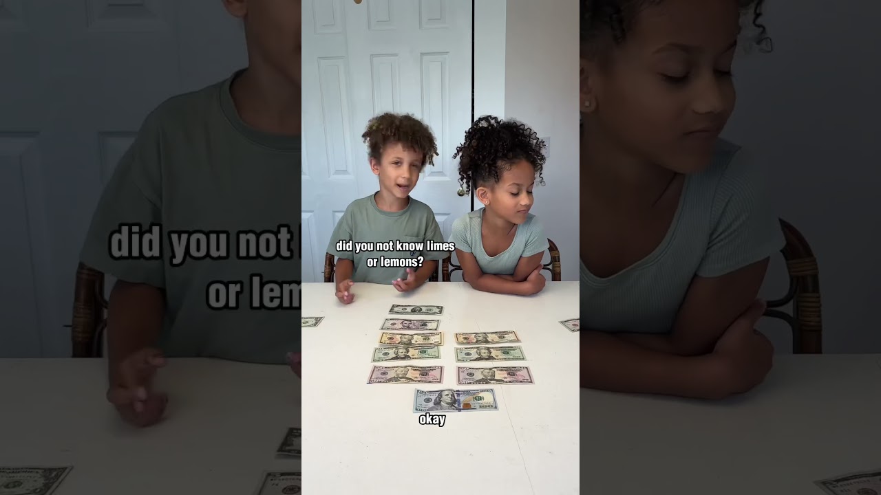 brother vs sister! winner gets $$$ 💚 #trivia #challenge #familychallenge