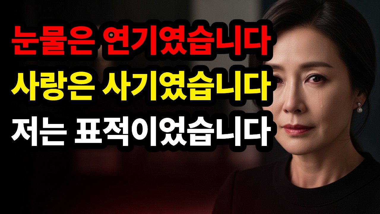 천사의 얼굴로 다가와 인생을 무너뜨린 여자｜끝내 법정에 선 그녀의 진짜 얼굴｜세월한모금 오디오북