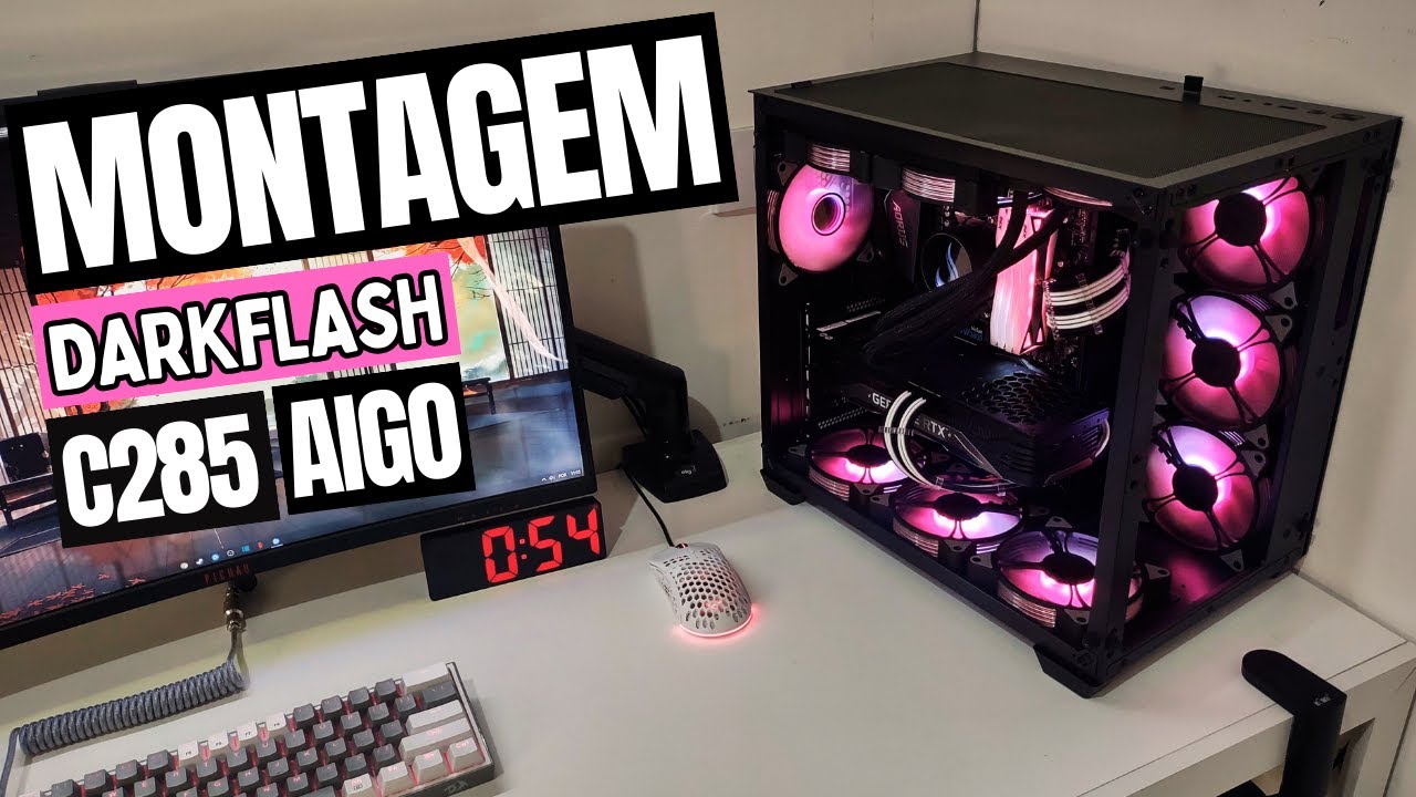 DARKFLASH C285 AIGO MONTAGEM DO PC GAMER