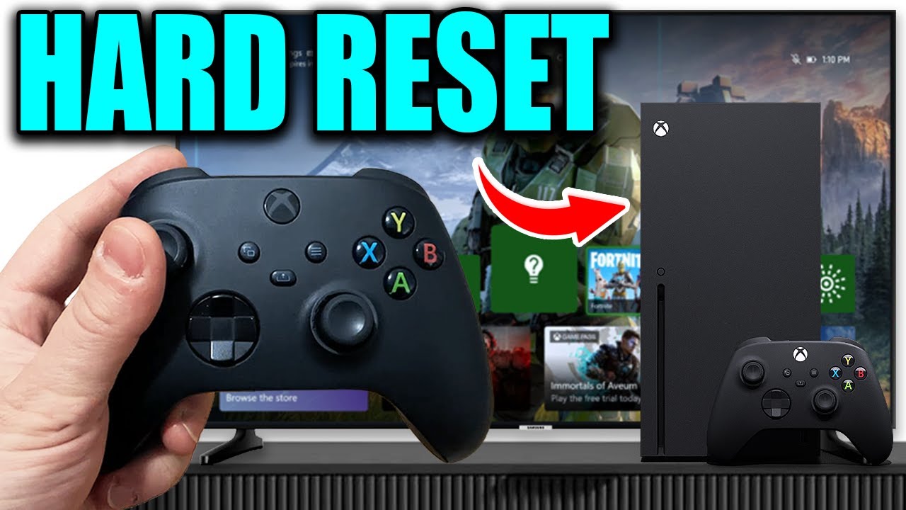 Как выполнить полный сброс Xbox Series X/S и устранить проблемы с производительностью!
