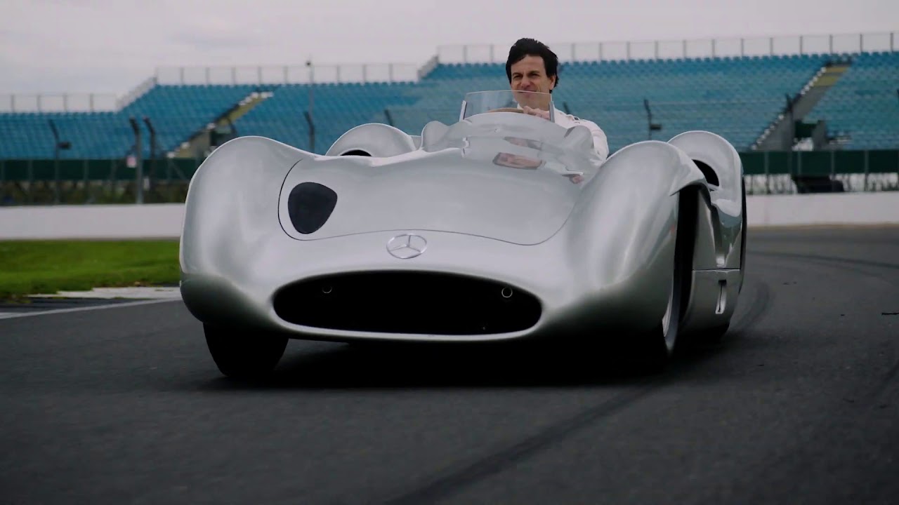 Toto rijdt de legendarische Mercedes W 196