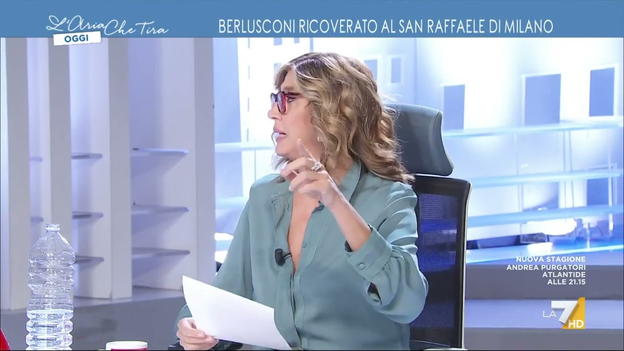 L'annuncio in diretta di Myrta Merlino: 