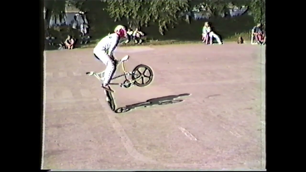 Ingo Leidinger - BMX Flatland im Kölner Jugendpark 1985
